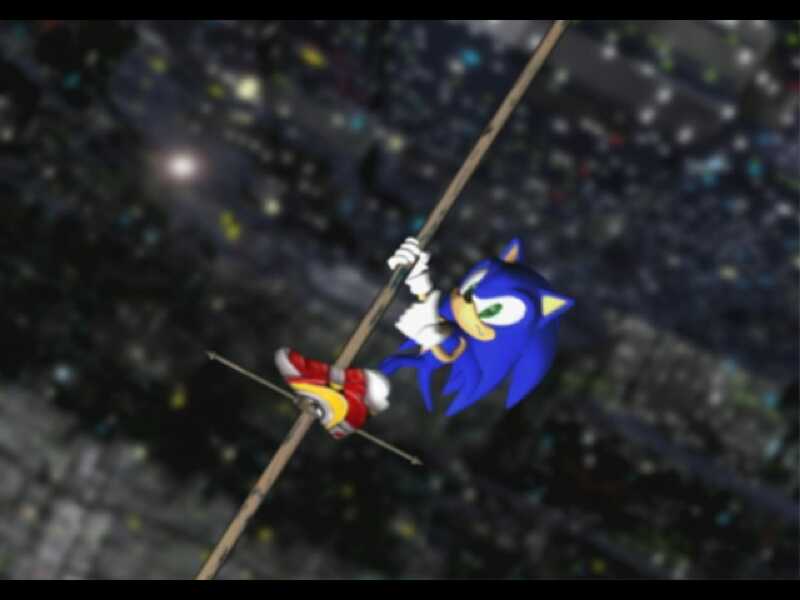 captura de tela de sonic adventure 2